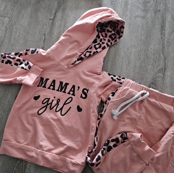 Toddler Baby Girls Clothes Outfits MaMa's Girls Hoodies Long Sleeve - Picture 4 of 7